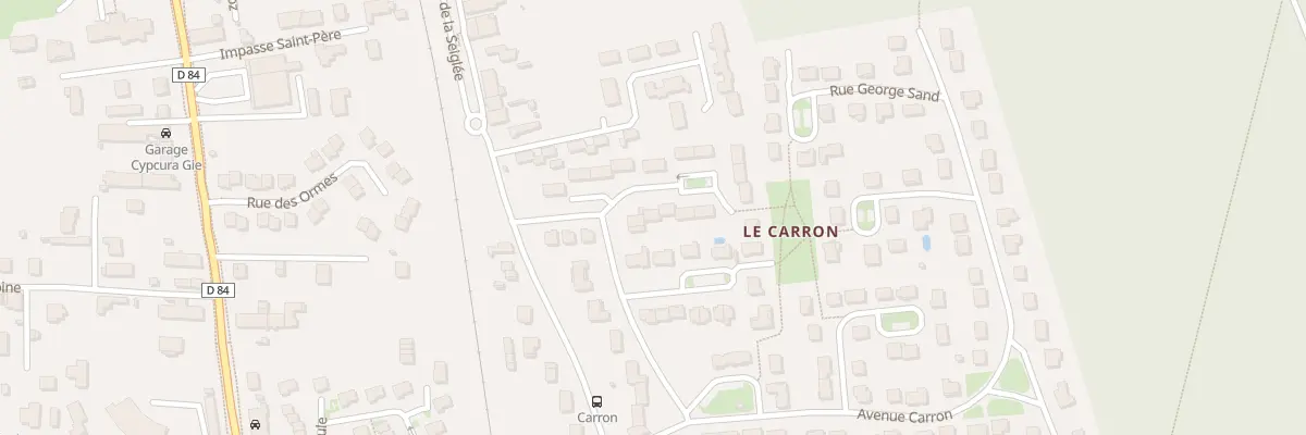 Plan du 10 Rue Marie Noël à Monéteau