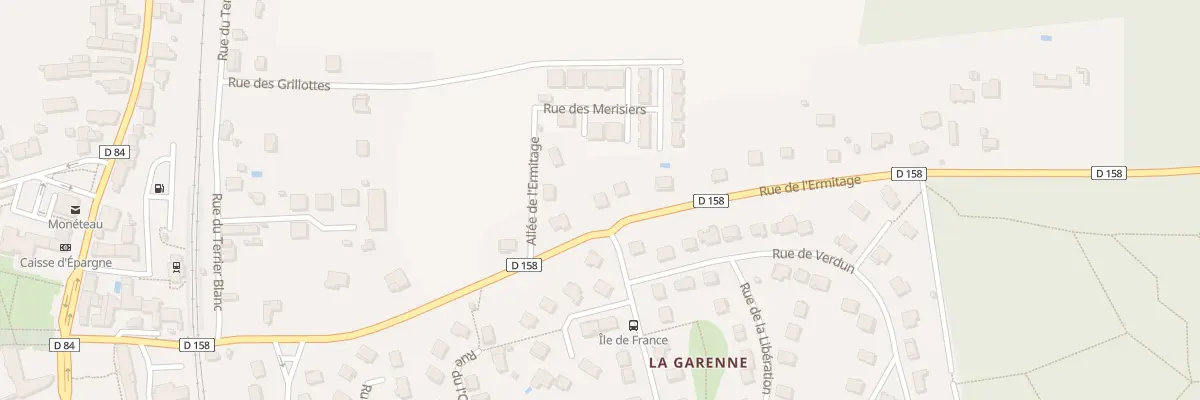 Plan du 11 Rue de l’Ermitage à Monéteau