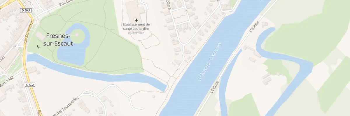 Plan du 25 Rue Moliere à Fresnes-sur-Escaut