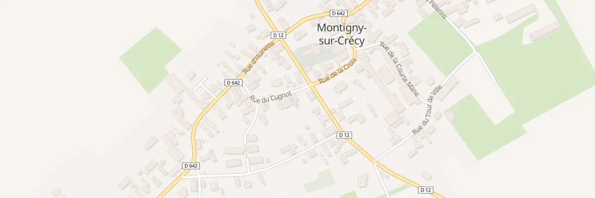 Plan du 55 Rue du Cugnot à Montigny-sur-Crécy