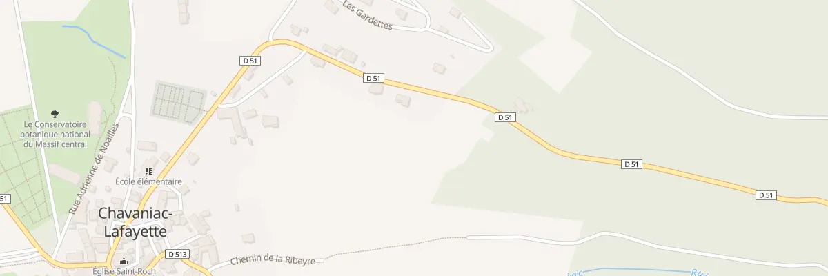 Plan du 12 Les Hauts de Chavaniac à Chavaniac-Lafayette
