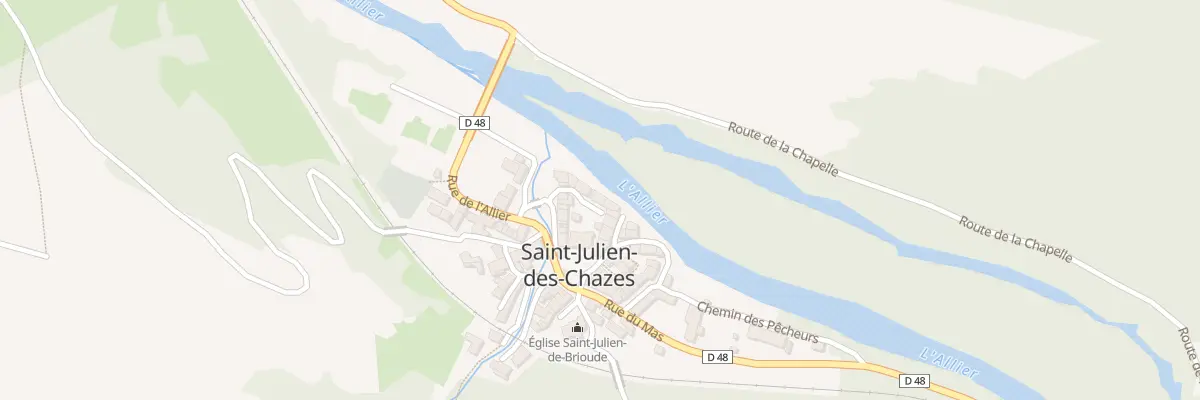 Plan du 5037 Le Bourg à Saint-Julien-des-Chazes
