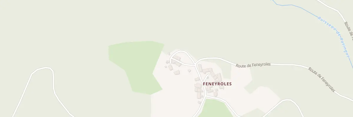 Plan du 5107 Fenerol à Cistrières