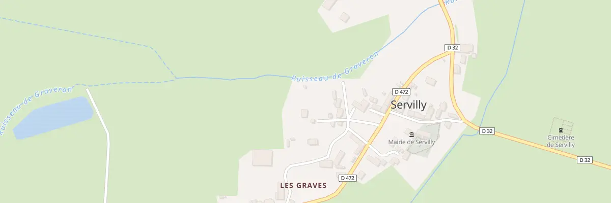 Plan du 5005A Le Bourg à Servilly