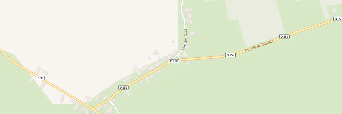 Plan du 1 Rue des Biais à Montapas