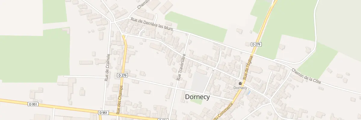 Plan du 4 Rue Traversière à Dornecy