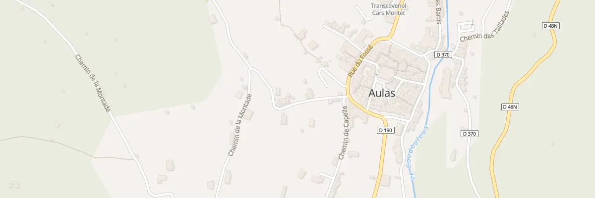 Plan du 5015 Che de la Montade à Aulas