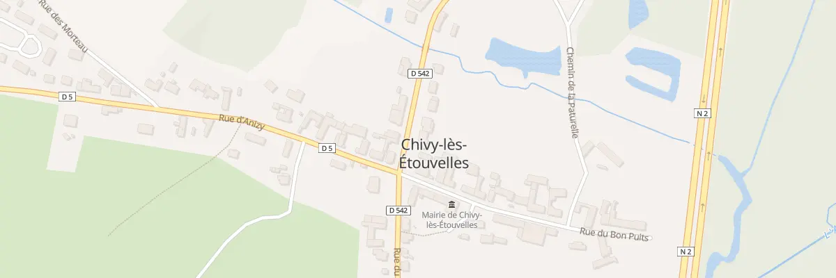 Plan du 2 Rue de l’Eglise à Chivy-lès-Étouvelles
