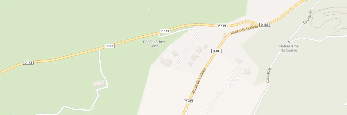 Plan du 176 Les Mattes à Montdardier
