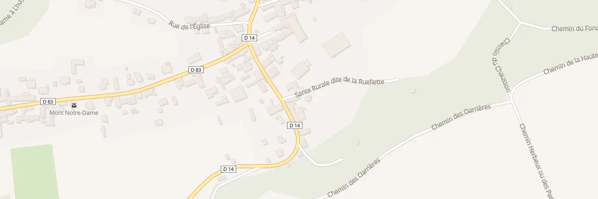 Plan du 7 Rue d’Aumale à Mont-Notre-Dame