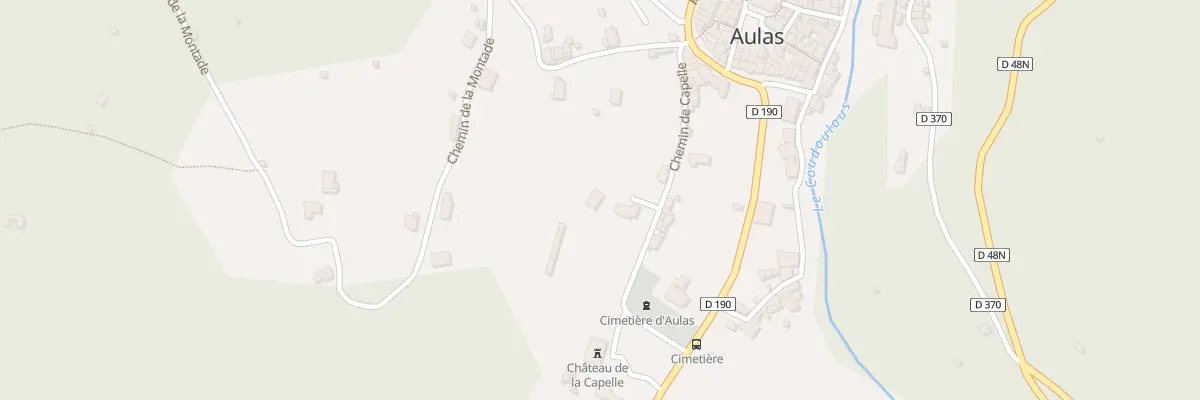 Plan du 5 Che de la Capelle à Aulas