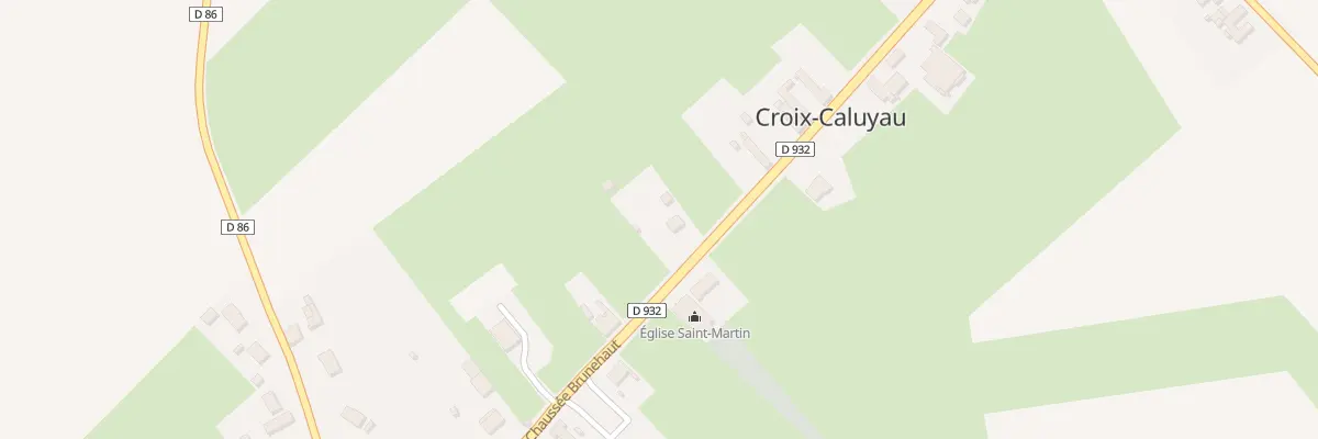 Plan du 38 Chs Brunehaut à Croix-Caluyau