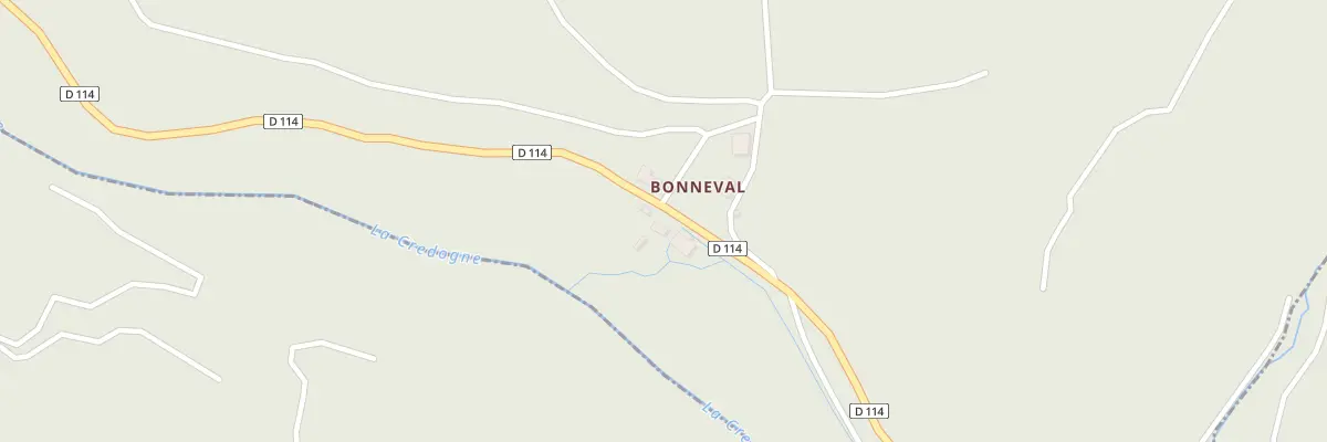 Plan du 5079 Bonneval à Châteldon