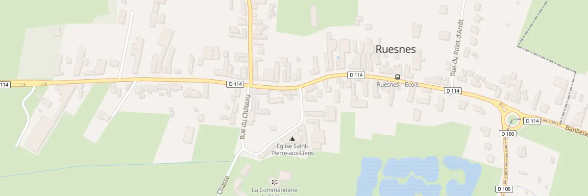 Plan du 6B Rue du Quesnoy à Ruesnes