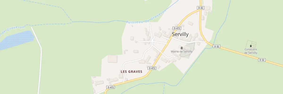 Plan du 5007 Le Bourg à Servilly