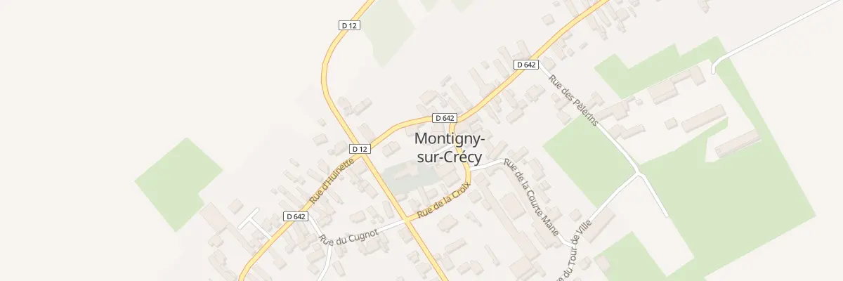 Plan du 12 Pl Saint-pierre à Montigny-sur-Crécy