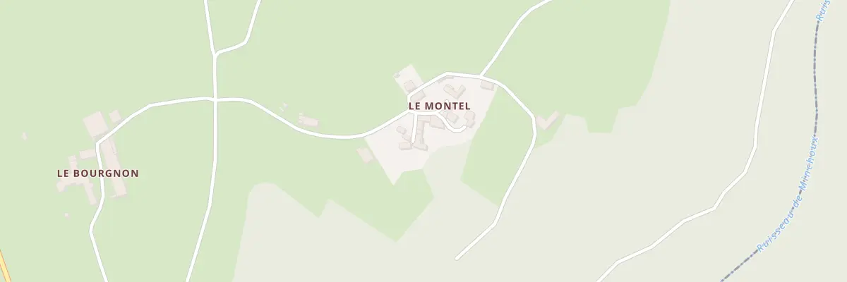 Plan du 5282 Le Montel à Tours-sur-Meymont