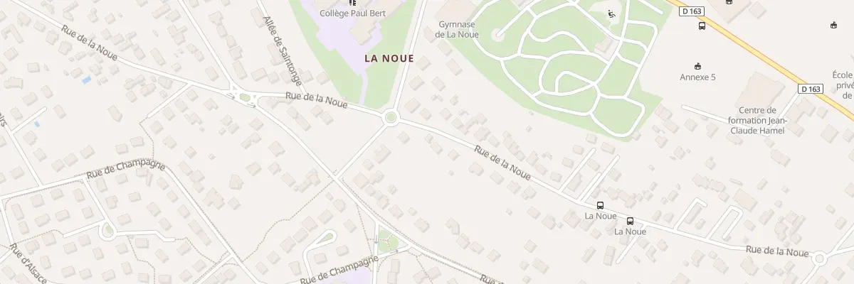 Plan du 56 Rue de la Noue à Auxerre