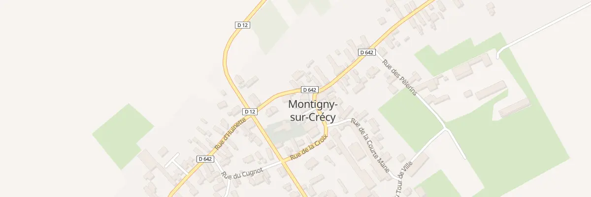 Plan du 14 Pl Saint-pierre à Montigny-sur-Crécy