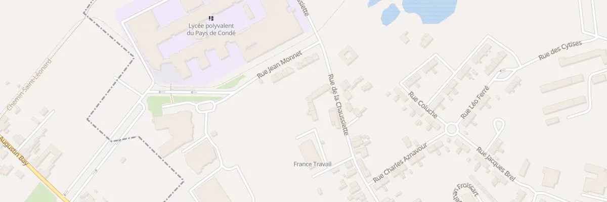 Plan du 99 Rue de la Chaussiette à Condé-sur-l’Escaut
