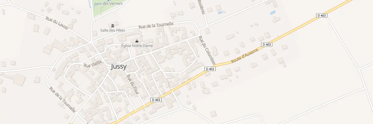 Plan du 9002 Rue Basse à Jussy