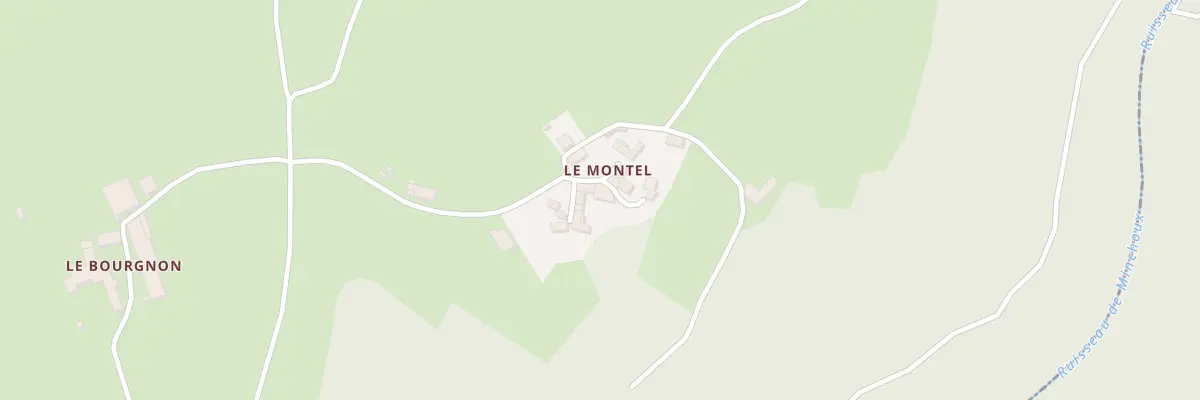 Plan du 5285 Le Montel à Tours-sur-Meymont