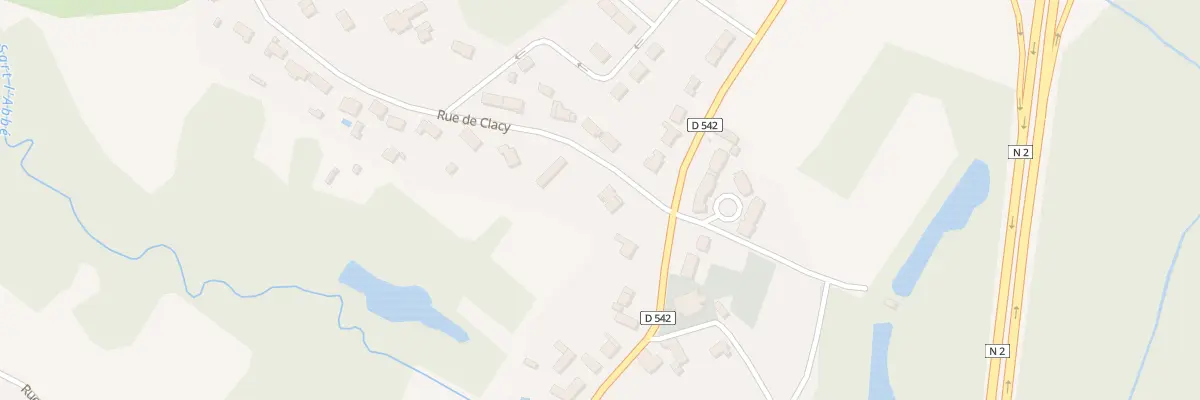 Plan du 1 Rue de Clacy à Chivy-lès-Étouvelles