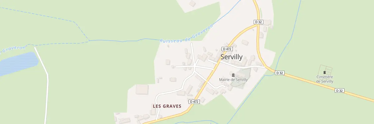 Plan du 5148 Le Bourg à Servilly