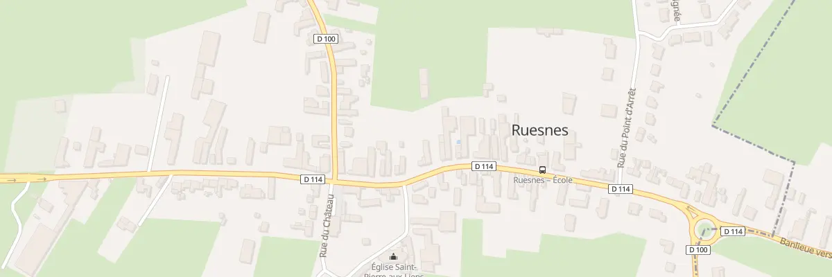 Plan du 9 Rue du Quesnoy à Ruesnes
