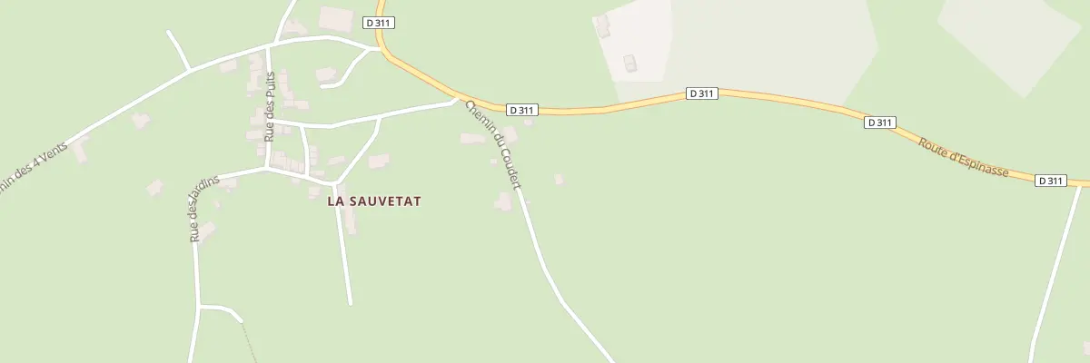 Plan du 109 Chem du Coudert à Aubusson-d’Auvergne