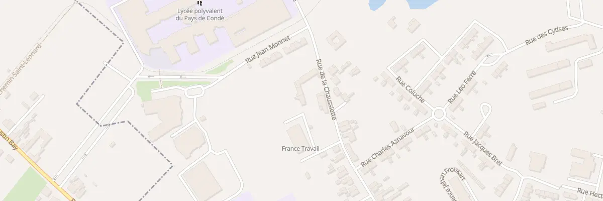Plan du 97 Rue de la Chaussiette à Condé-sur-l’Escaut
