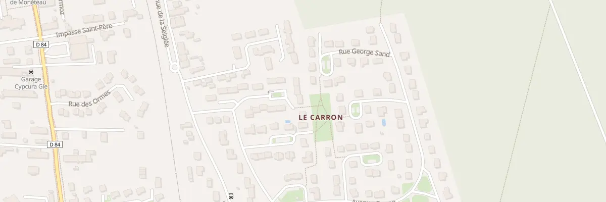 Plan du 19 Rue Marie Noël à Monéteau