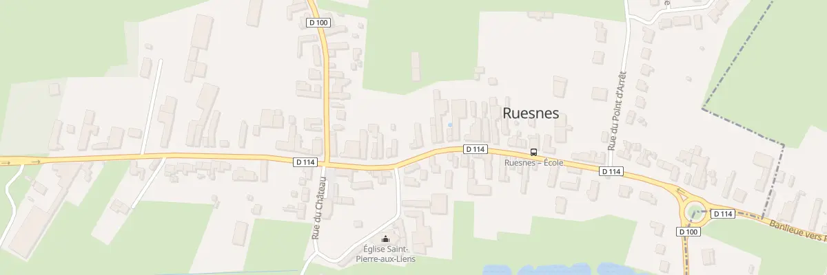 Plan du 11 Rue du Quesnoy à Ruesnes