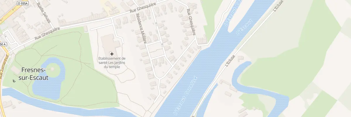 Plan du 62 Rue Moliere à Fresnes-sur-Escaut