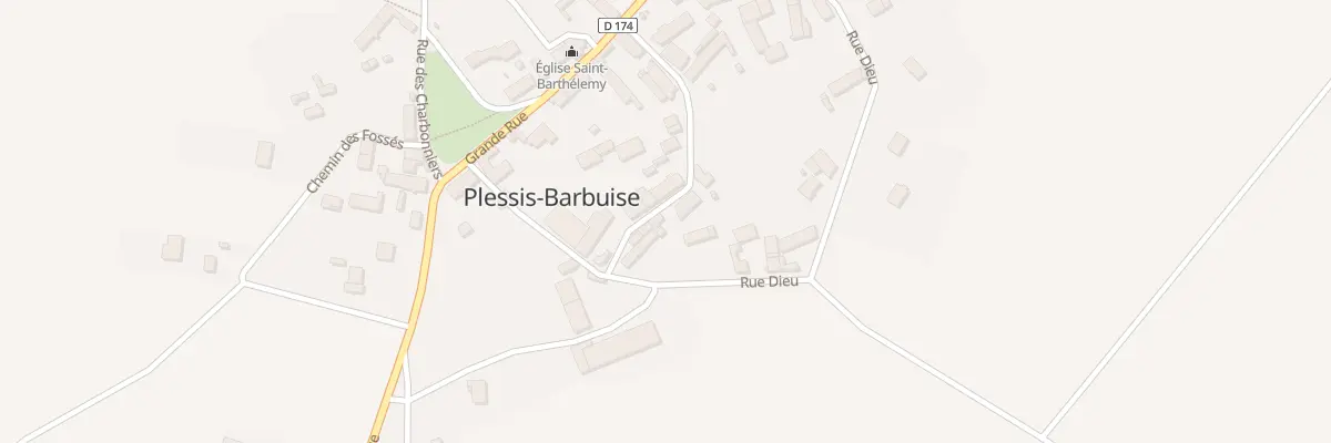 Plan du 4 Rue du Sac à Plessis-Barbuise