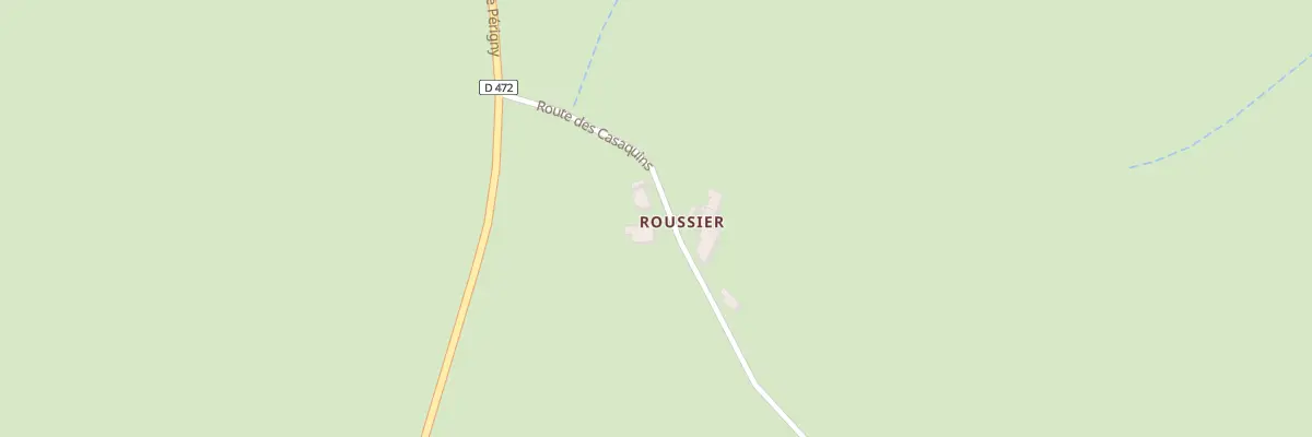 Plan du 5124 Chez Roussier à Servilly