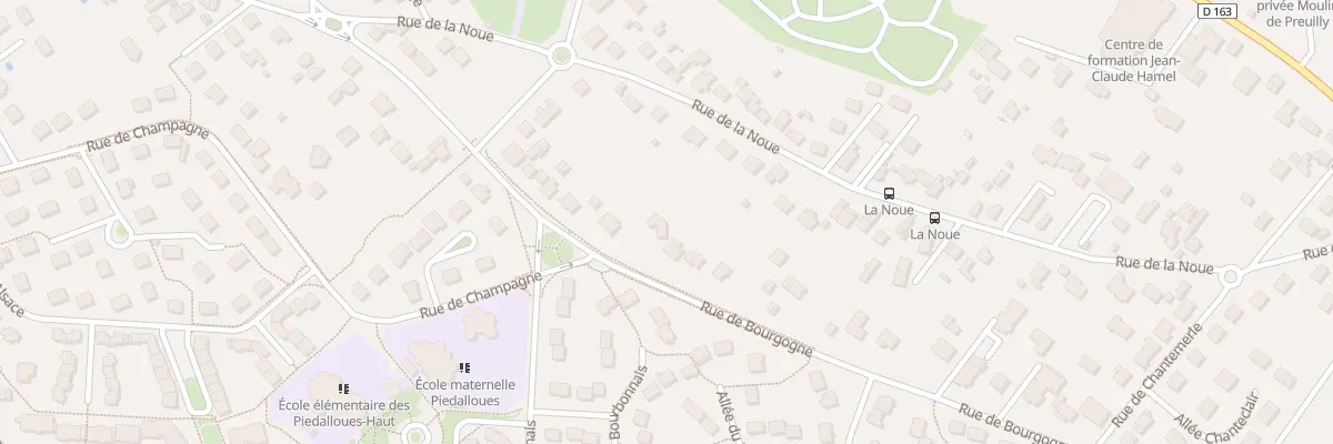 Plan du 41 Rue de Bourgogne à Auxerre