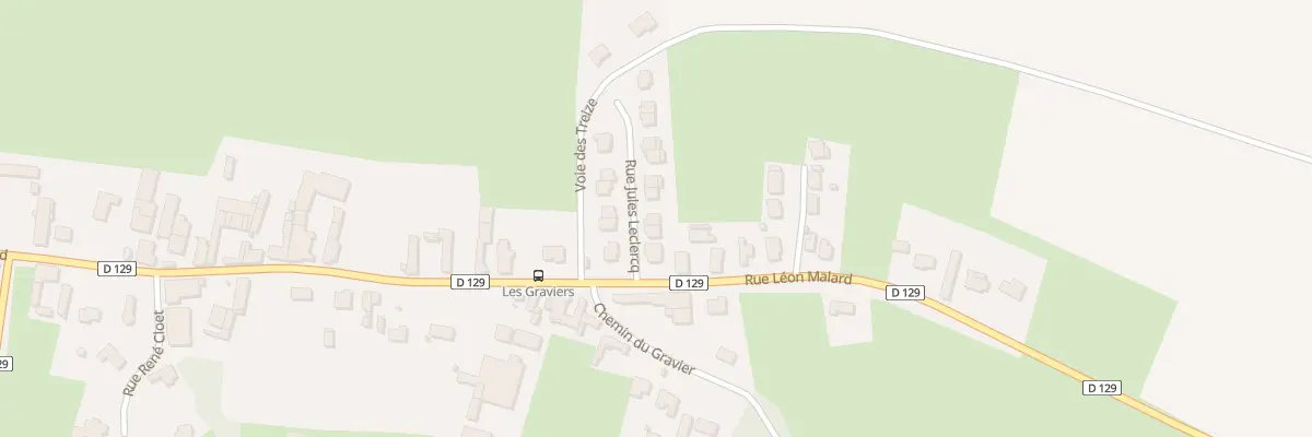Plan du 3 Rue Jules Leclercq à Maresches
