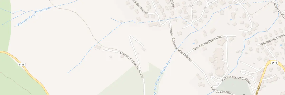 Plan du 6181 Che de Baume Brune à Florac Trois Rivières