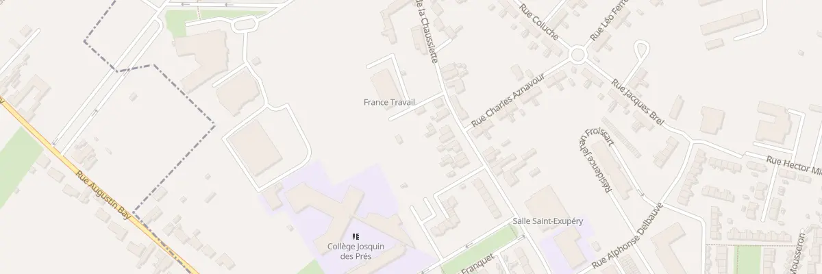 Plan du 85 Rue de la Chaussiette à Condé-sur-l’Escaut