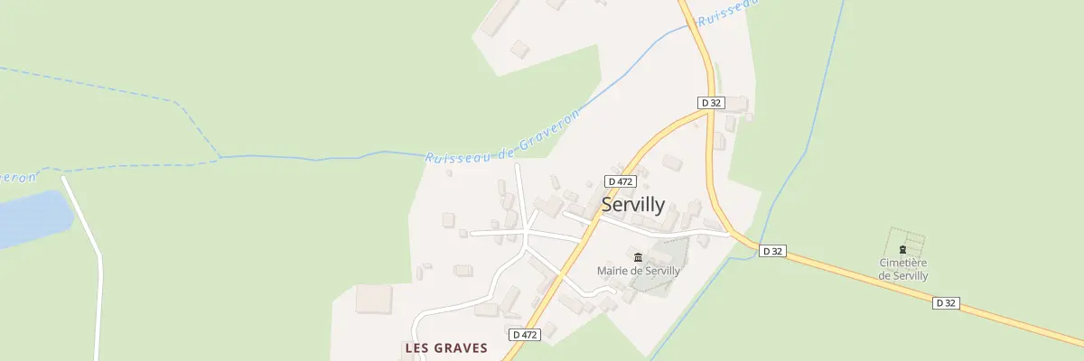 Plan du 27 Le Bourg à Servilly