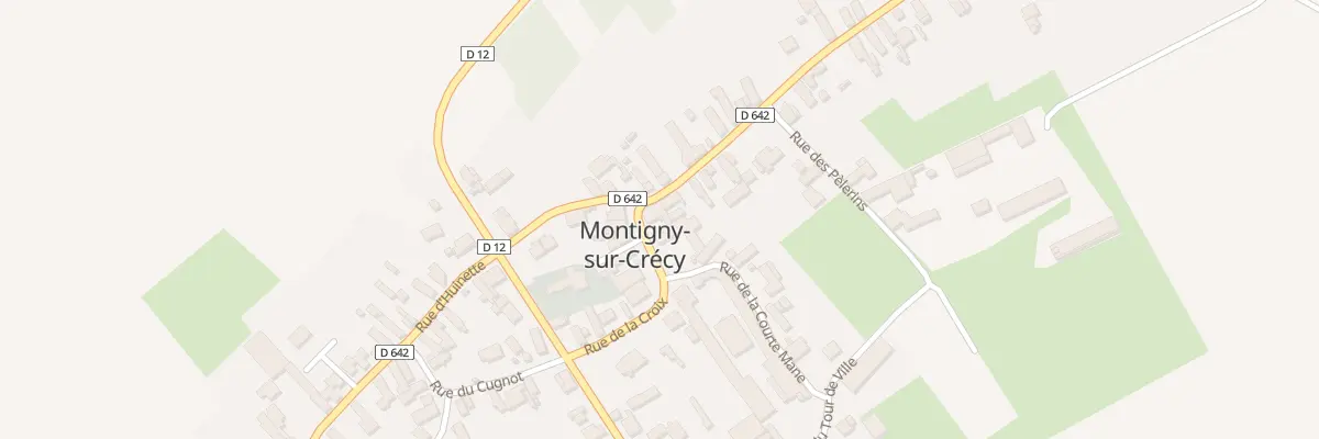 Plan du 11 Pl Saint-pierre à Montigny-sur-Crécy