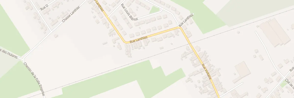 Plan du 19 Rue Lanthiez à Onnaing