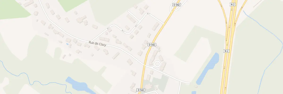 Plan du 25 Rue de l’Eglise à Chivy-lès-Étouvelles