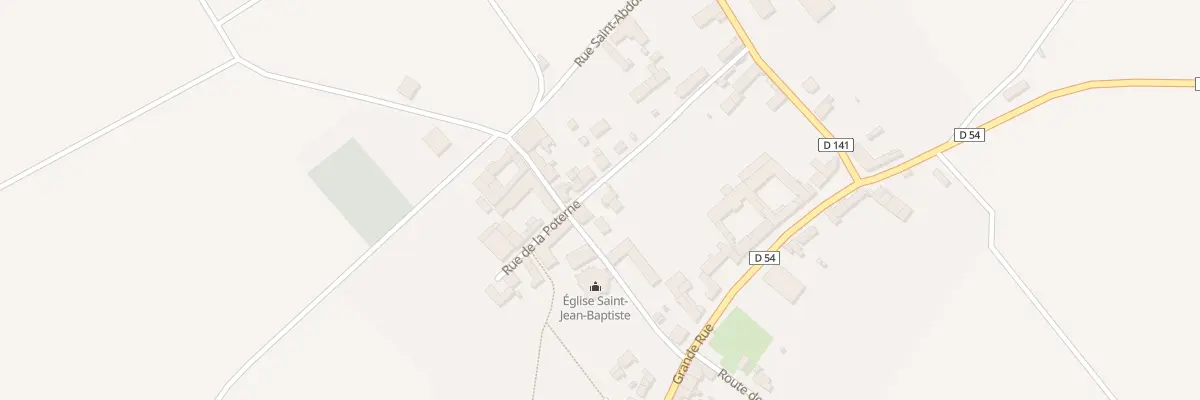 Plan du 3 Rue de la Poterne à Coulours