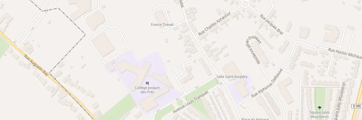 Plan du 73 Rue de la Chaussiette à Condé-sur-l’Escaut