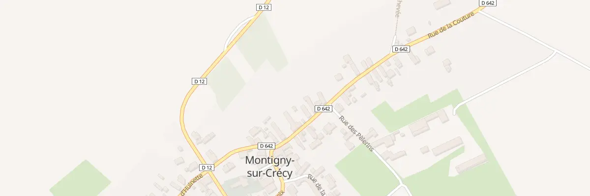 Plan du 26 Rue de la Couture à Montigny-sur-Crécy
