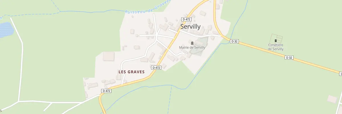 Plan du 5013C Le Bourg à Servilly