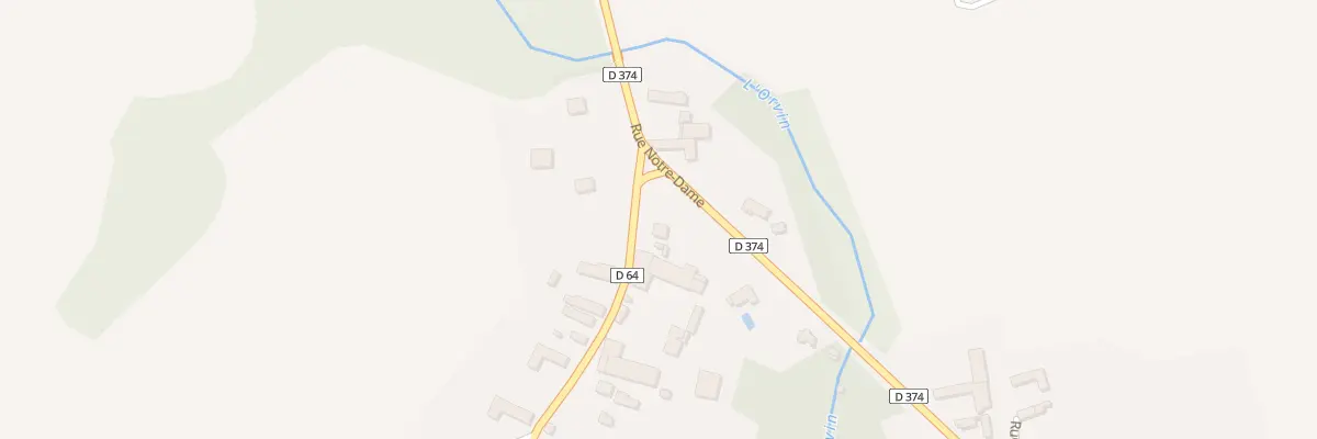 Plan du 1 Rue de Lasnerey à Bercenay-le-Hayer
