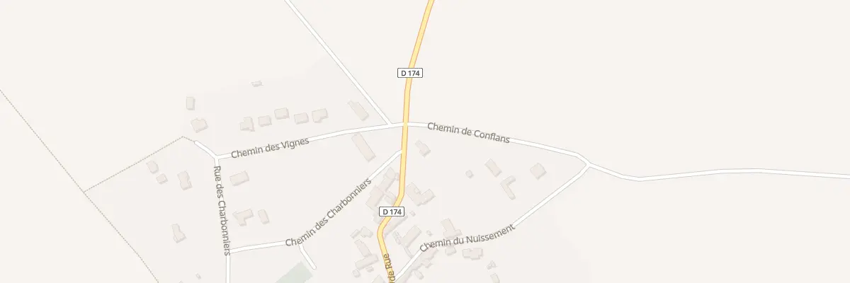 Plan du 28 Gr Grande Rue à Plessis-Barbuise